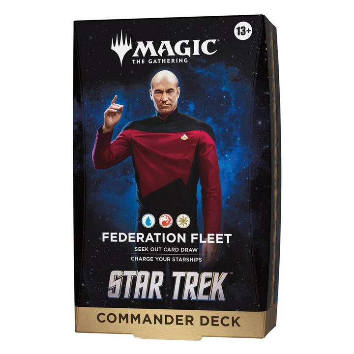 Star Trek Commander Deck - Federation Fleet – Magic: The Gathering English sealed product