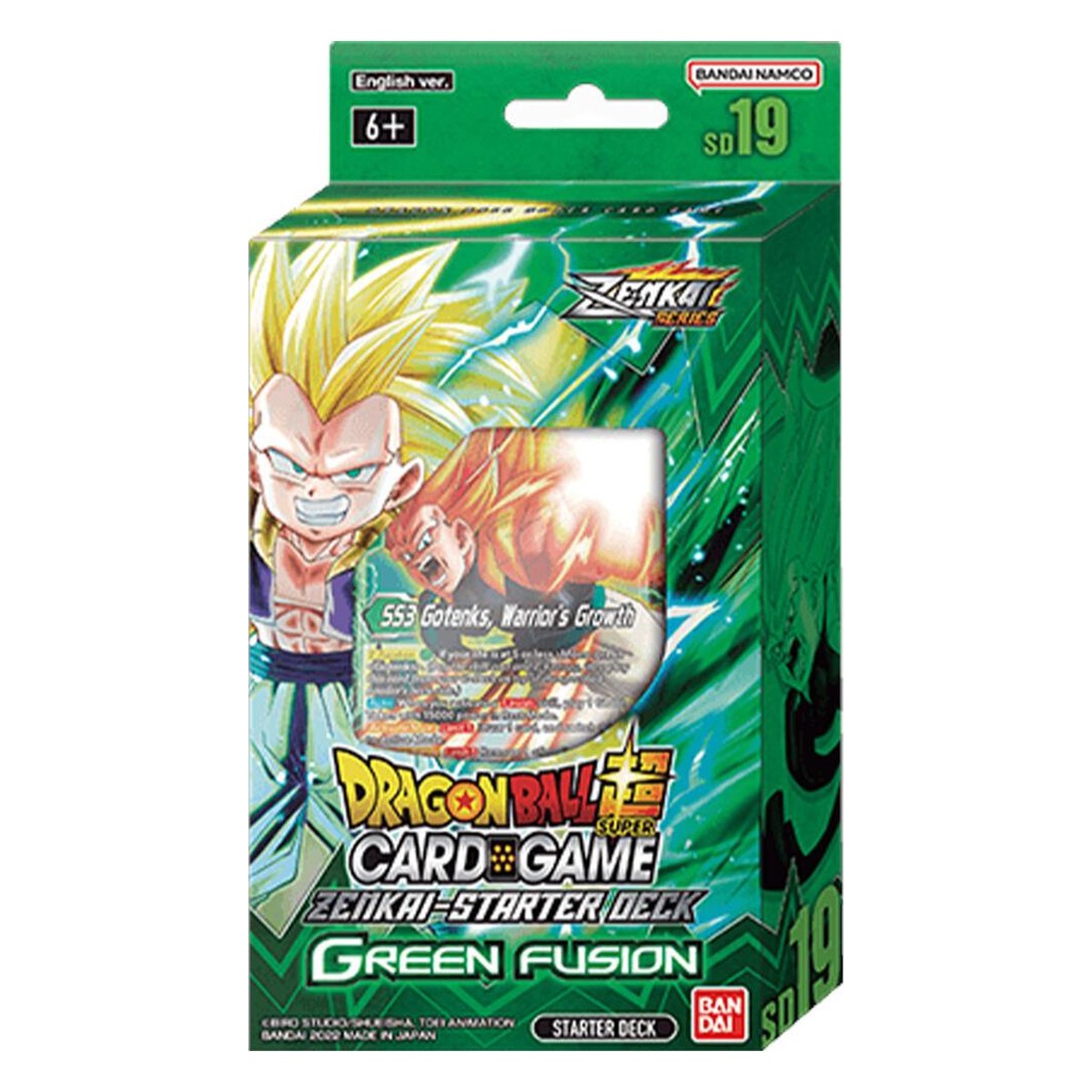 Starter Deck 19 -GREEN FUSION- [DBS-SD19] – Dragon Ball Super Card Game English sealed product