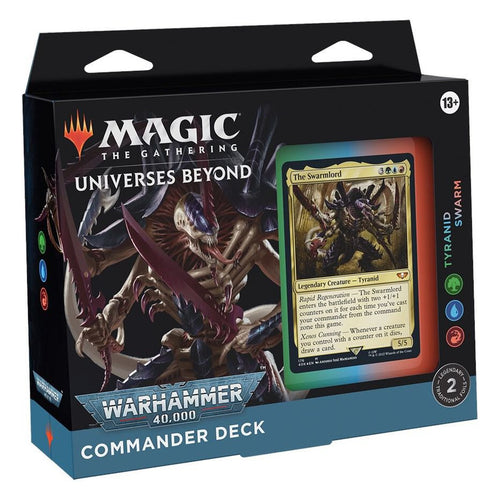 Warhammer 40,000 Commander Deck - Tyranid Swarm – Magic: The Gathering English sealed product